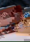 Designer Rose Gold AD 157 Diamond Earrings Catalog
